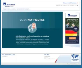 Axa-Assistance.com(AXA Partners) Screenshot