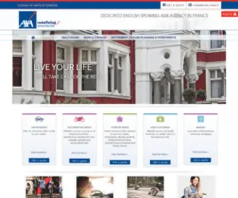 Axa-IN-France.fr(AXA Insurance) Screenshot