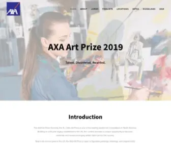 Axaartprize.com(Axaartprize) Screenshot
