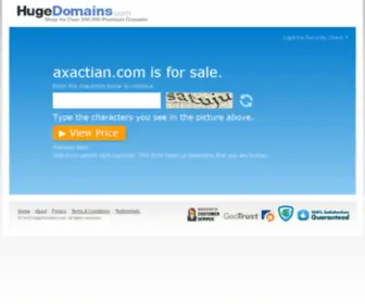 Axactian.com(Axactian) Screenshot