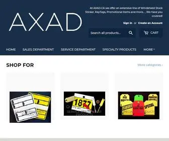 Axad.ca(AXAD) Screenshot