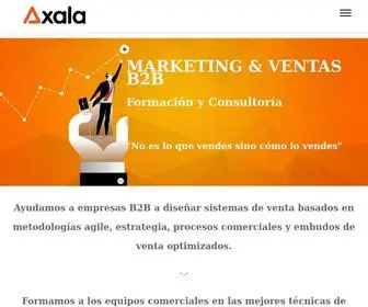 Axala.es(Marketing B2B) Screenshot