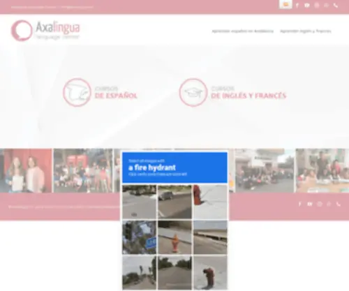 Axalingua.com(Axalingua) Screenshot