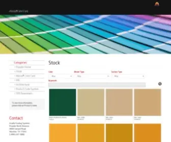 Axaltacolorcard.com(Stock) Screenshot