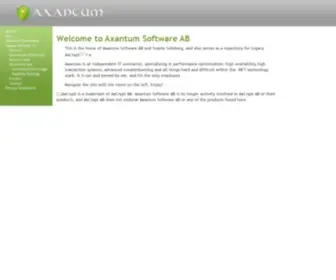 Axantum.com(Axantum Software AB) Screenshot