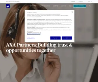 Axapartners.com(AXA Partners) Screenshot