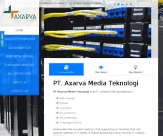 Axarva.co.id(Axarva Media Teknologi) Screenshot