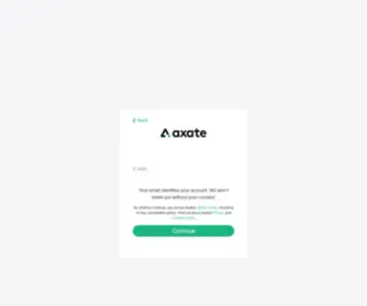 Axate.io(Axate account) Screenshot