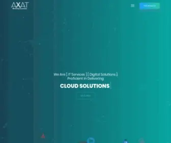 Axattechnologies.com(Top Web Design & Development Company) Screenshot