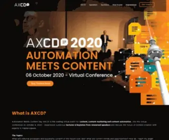 AXCD.io(Automation Meets Content Day) Screenshot