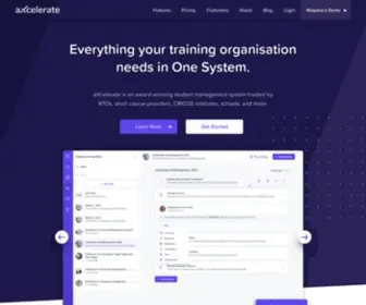 Axcelerate.com.au(Axcelerate) Screenshot