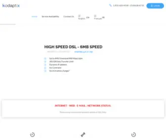 Axcessnet.net(Solutions Kodaptix Inc) Screenshot