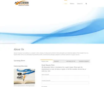 Axcesssurgical.com(Axcess Surgical Innovations) Screenshot