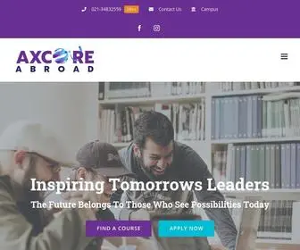 Axcoreabroad.com(My WordPress Blog) Screenshot