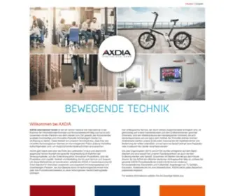 Axdia.de(Axdia International) Screenshot