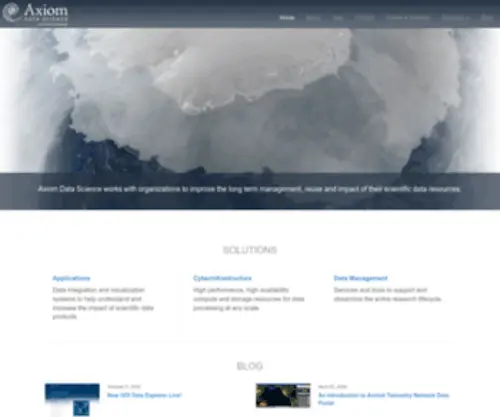 AXDS.co(Axiom Data Science) Screenshot