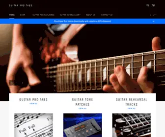 Axe-Media.co.uk(Guitar Pro Tabs store) Screenshot