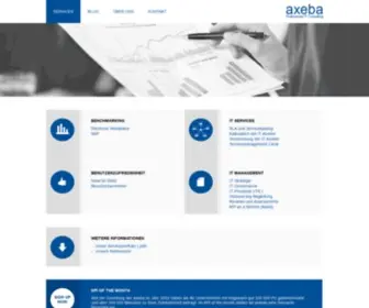 Axeba.ch(Axeba ag) Screenshot