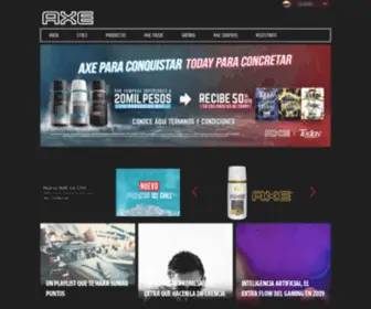 Axe.com.co(Colombia) Screenshot