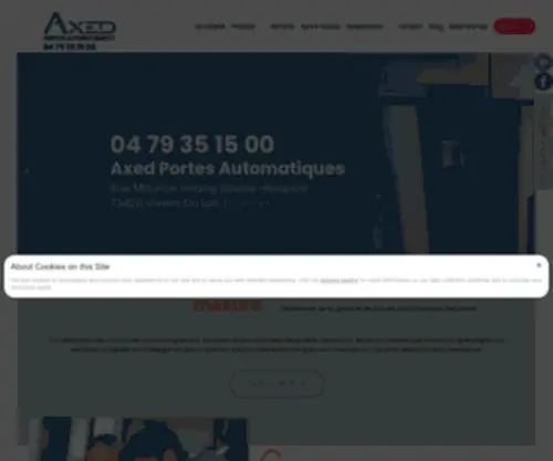 Axed-Portes-Automatiques.fr(Axed) Screenshot