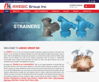 Axegicg.com(Axegic Group Inc) Screenshot