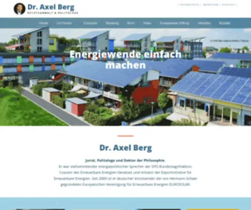 Axel-Berg.de(Axel Berg) Screenshot