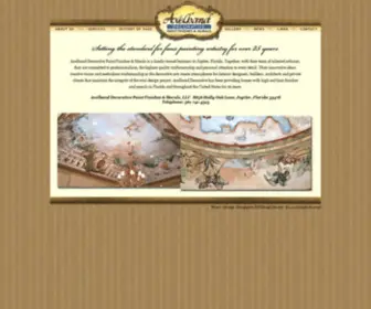 Axelbanddecorativepaint.com(Axelband Decorative Paint Finishes and Murals) Screenshot