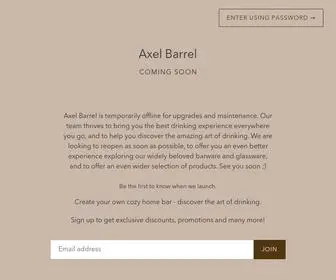 Axelbarrel.com(Axel Barrel) Screenshot