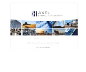 Axelcapital.com(Axel Capital Management) Screenshot