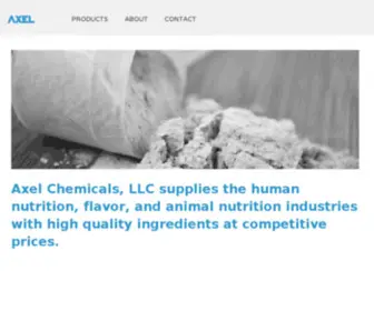 Axelchemicals.com(Axel Chemicals) Screenshot