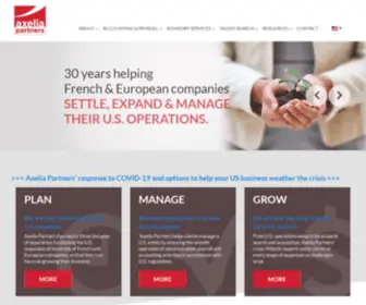 Axeliapartners.com(Axelia Partners) Screenshot