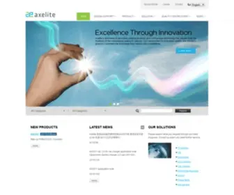 Axelite.com.tw(AXElite Technology) Screenshot