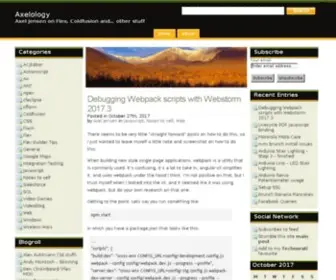 Axelscript.com(Axelology) Screenshot