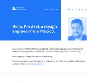 Axelvaldez.mx(Axel Valdez) Screenshot