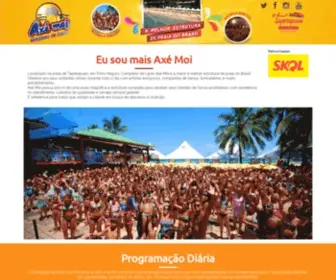 Axemoi.com.br(Complexo de Lazer Ax) Screenshot
