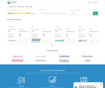 Axend.io(Mejores inversiones con el marketplace más inteligente) Screenshot