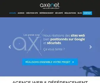 Axenet.fr(Création site internet à Cergy Pontoise) Screenshot
