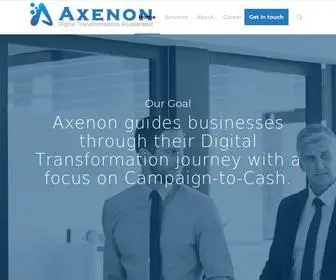 Axenon.co.in(Digital Transformation Journey) Screenshot