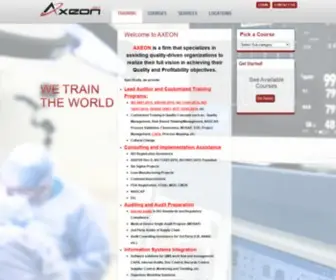 Axeon.net(Axeon Corporation) Screenshot