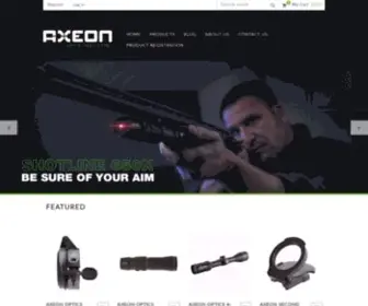 Axeonoptics.com(Axeon Optics) Screenshot
