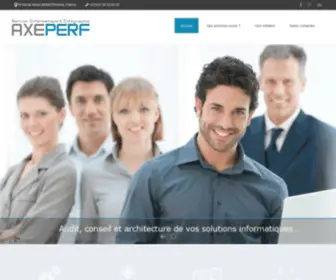 Axeperf.com(Service et Dépannage Informatique Pontoise (Cergy) Screenshot