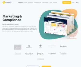 Axeptio.eu(Solution de recueil de consentement) Screenshot