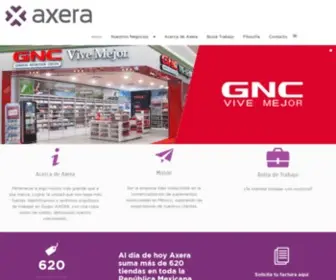 Axera.com(Visita nuestra tienda en línea GNC México) Screenshot