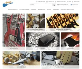Axesrus.co.uk(Guitar Parts UK) Screenshot
