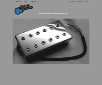 Axesrus.com(Guitar parts UK Spares Online) Screenshot