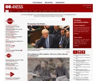 Axess.se(Startsida) Screenshot