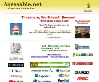 Axessable.net(Axessable) Screenshot