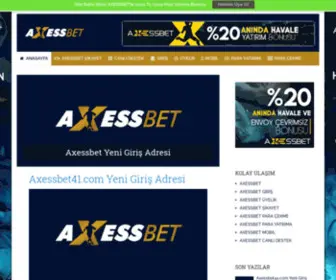 Axessbetuyelik.com(Axessbetuyelik) Screenshot