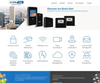 Axesstmc.com(Access Control System) Screenshot