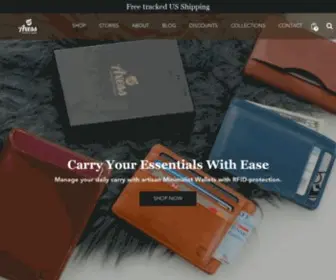 Axesswallets.com(Carry your essentials in style with Axess Wallets) Screenshot